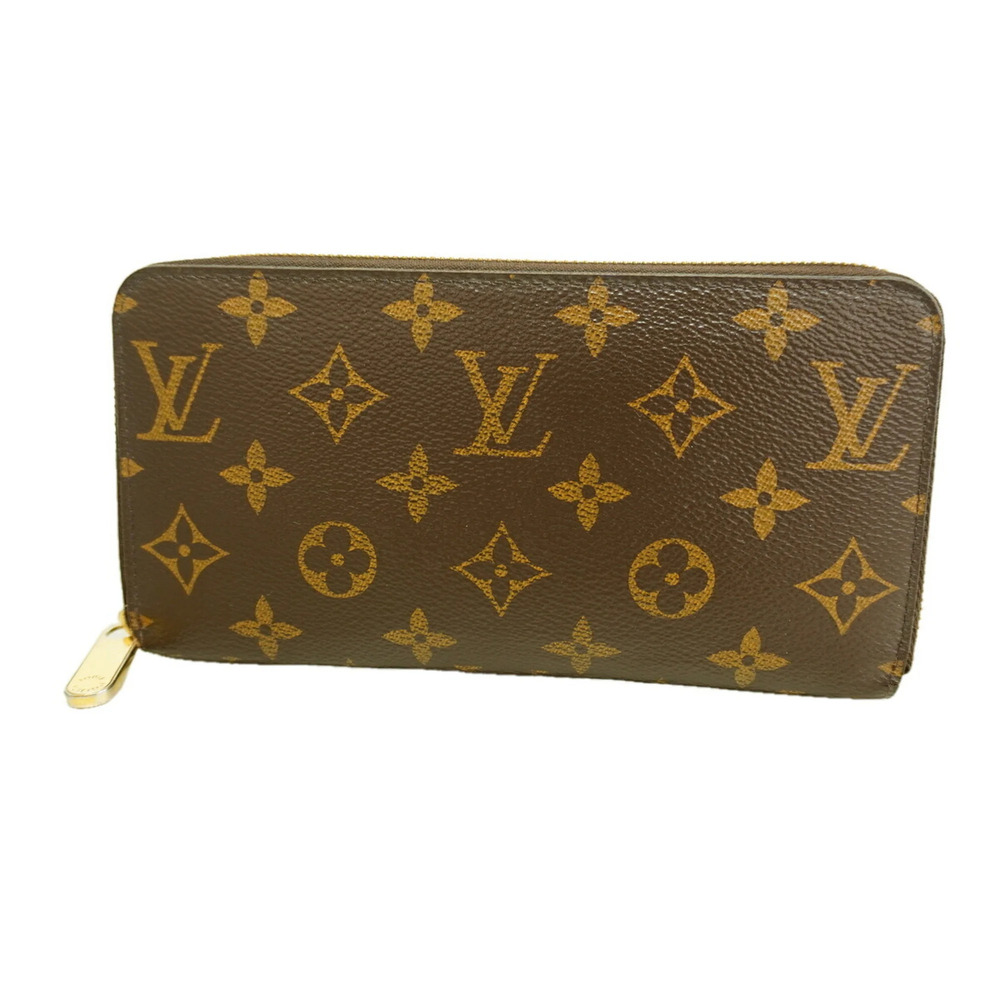 Louis Vuitton Monogram Zippy Wallet M42616 Brown Long (Men's/Women's)